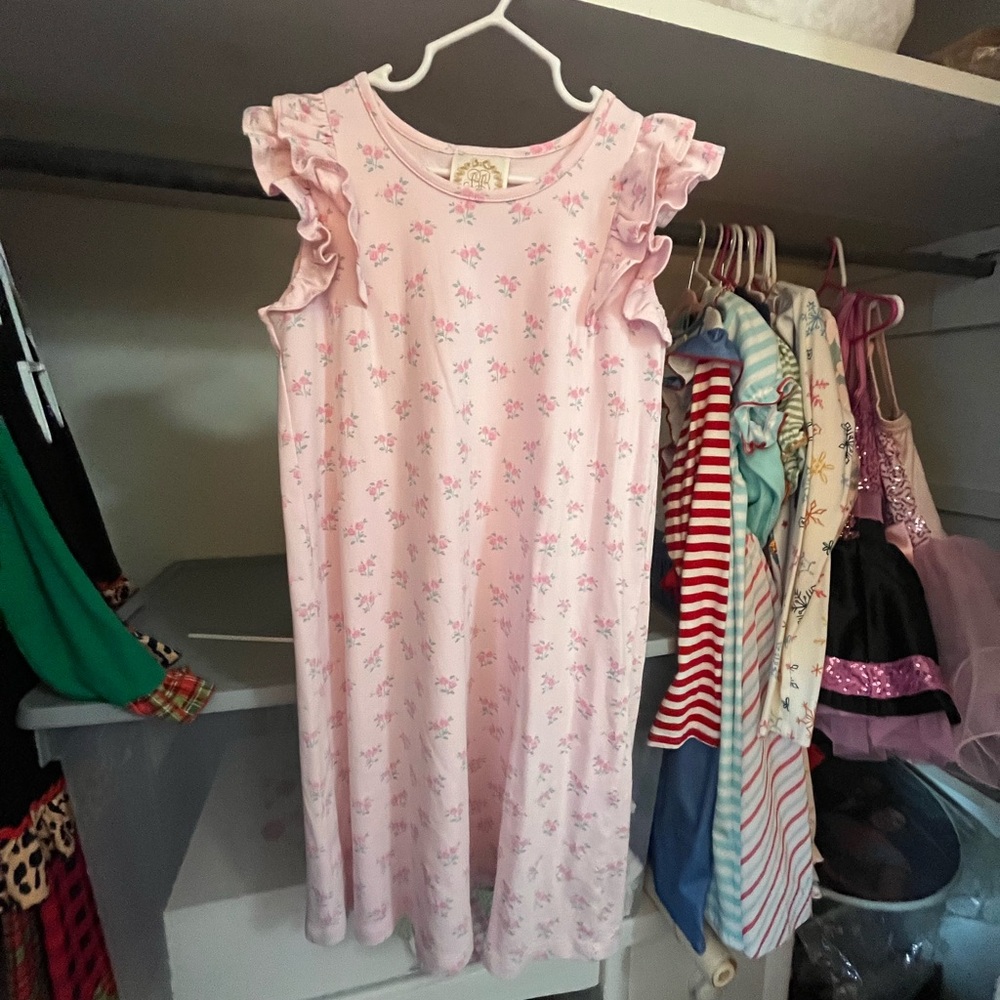 The Beaufort Bonnet Company Pink Floral Casual Dress